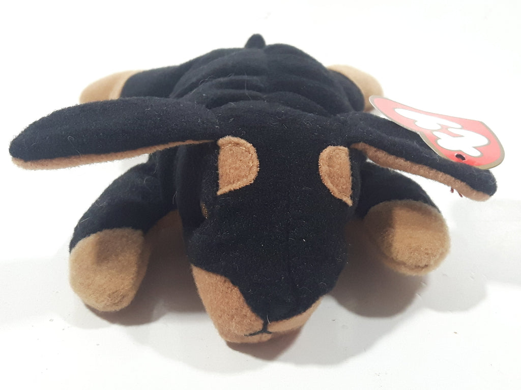 1993 Ty Beanie Babies Doby The Doberman Stuffed Plush Toy New with Tag