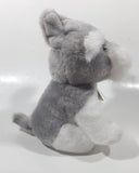 2019 Ty Beanie Babies Harper Grey White Dog Plush Stuffed Animal Toy New with Tags