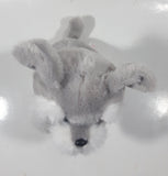 2019 Ty Beanie Babies Harper Grey White Dog Plush Stuffed Animal Toy New with Tags