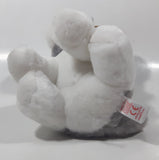 2019 Ty Beanie Babies Harper Grey White Dog Plush Stuffed Animal Toy New with Tags