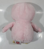 2010 Ty Pluffies Pammy Penguin Pink and White 9" Plush Stuffed Animal Toy New with Tags