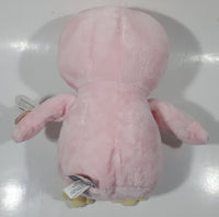 2010 Ty Pluffies Pammy Penguin Pink and White 9" Plush Stuffed Animal Toy New with Tags