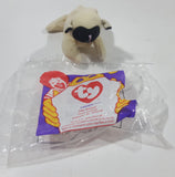 1996 McDonald's Ty Beanie Babies Chops The Lamb Stuffed Plush Toy New with Tags and Opened Package