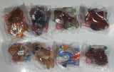 Set of 8 1998 Ty Beanie Babies The Lion King Stuffed Plush Toys New in Package