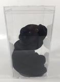 1995 Ty Beanie Babies Velvet The Black Panther Stuffed Plush Toy New with Tags in Display Case