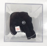 1995 Ty Beanie Babies Velvet The Black Panther Stuffed Plush Toy New with Tags in Display Case