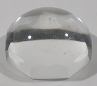 Octagon Shaped Dome 1 5/8" Clear Paper Weight Reverse Magnifier