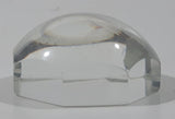 Octagon Shaped Dome 1 5/8" Clear Paper Weight Reverse Magnifier