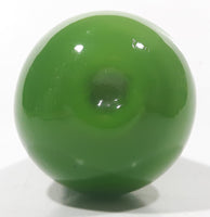 Vintage Art Glass Fruit Green Pear 4 1/2" Tall Ornament