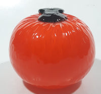 Vintage Art Glass Fruit Orange 3" Tall Ornament