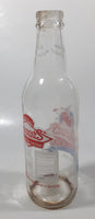 Stewart's Fountain Classics Cherry Cola 8" Tall 355mL Embossed Clear Glass Soda Pop Bottle