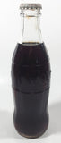 Vintage Coca-Cola 7 3/4" Tall 6oz Embossed Clear Glass Soda Pop Bottle Full Unopened