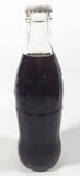 Vintage Coca-Cola 7 3/4" Tall 6oz Embossed Clear Glass Soda Pop Bottle Full Unopened