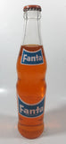 Vintage Fanta Orange 9 3/4" Tall 10 Fl Ozs Glass Soda Pop Bottle Full Unopened