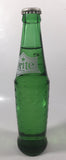 Vintage Sprite 9 3/4" Tall 10 Fl Oz Hobnail Green Glass Soda Pop Bottle Full Unopened