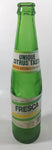 Vintage Fresca Unique Citrus Taste 9 3/4" Tall 300mL Paper Label Green Glass Soda Pop Bottle