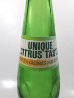 Vintage Fresca Unique Citrus Taste 9 3/4" Tall 300mL Paper Label Green Glass Soda Pop Bottle