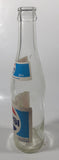 Vintage Pepsi 9 3/4" Tall 300mL Paper Label Clear Glass Soda Pop Bottle