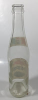 Vintage Pepsi 9 3/4" Tall 300mL Paper Label Clear Glass Soda Pop Bottle