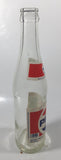 Vintage Pepsi 9 3/4" Tall 300mL Paper Label Clear Glass Soda Pop Bottle