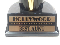 Hollywood Best Aunt Gold Oscar 8 1/4" Tall Plastic Trophy Award Statue