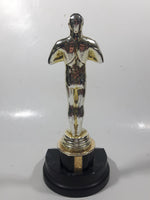 Hollywood Best Dram Queen Silver Tone Oscar 8 1/4" Tall Plastic Trophy Award Statue