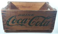 Vintage 1974 Drink Coca Cola Have A Coke Wood Pop Bottle Crate