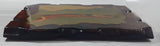 Vintage CP Air Boeing 747-217B C-FCRA Passenger Jet Burlwood Style 12" x 19 3/8" Lacquered Wood Airplane Picture