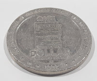 1992 McCarran Airport Slots One Dollar Gaming Token Metal Coin