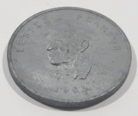 Vintage House of Commons Ottawa Canada 1963 Lester B. Pearson Metal Coin
