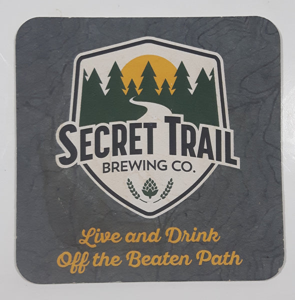 Secret Trail Brewing Paper Beverage Drink Coaster