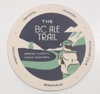 The BC Ale Trail 4" Paper Beverage Drink Coaster