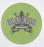 Dead Frog Brewery Langley BC 4" Paper Beverage Drink Coaster