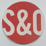 S & O Steel And Oak 3 1/2" Paper Beverage Drink Coaster