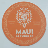 Maui Brewing Co Welcome To The Ohana 3 1/2" Paper Beverage Drink Coaster