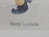 Fisherman's Wife by Nancy Loukkula #229 of 475 10 1/4" x 14" Print Sealed in Plastic