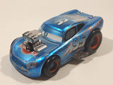 Disney Pixar Cars #85 Dinoco Blue Die Cast Toy Car Vehicle Missing SPoiler