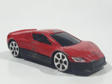 Motor Max 6000 Series Red Coupe "R" 6195, 6196, 6199, 6200 Die Cast Toy Car Vehicle