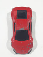 Motor Max 6000 Series Red Coupe "R" 6195, 6196, 6199, 6200 Die Cast Toy Car Vehicle