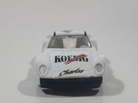 RealToy 1986 Porsche 959 Koenig Charles Sunny #63 White Die Cast Toy Race Car Vehicle