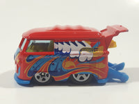 2014 Hot Wheels HW Workshop Kool Kombi Red Die Cast Toy Car Vehicle