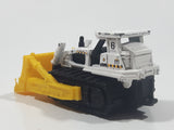 2014 Matchbox Ground Breaker White Die Cast Toy Bulldozer Construction Vehicle