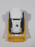 2014 Matchbox Ground Breaker White Die Cast Toy Bulldozer Construction Vehicle