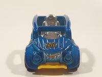 2019 Hot Wheels Kick Kart Blue and Yellow Die Cast Toy Car Vehicle