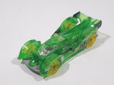 2015 Hot Wheels HW Race X-Raycers Hi-Tech Missile Clear Yellow Die Cast Toy Car Vehicle