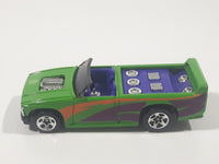 1997 Hot Wheels Just Trucks Mini Truck Green Die Cast Toy Car Vehicle