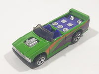 1997 Hot Wheels Just Trucks Mini Truck Green Die Cast Toy Car Vehicle