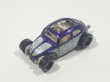 2009 Hot Wheels Custom Volkswagen Beetle Bug Purple Die Cast Toy Car Vehicle
