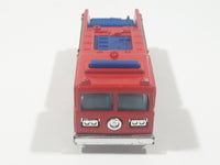 1982 Hot Wheels Fire Eater Red Fire Truck Die Cast Toy Car Vehicle - BW - Blue Lights