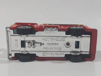 1982 Hot Wheels Fire Eater Red Fire Truck Die Cast Toy Car Vehicle - BW - Blue Lights